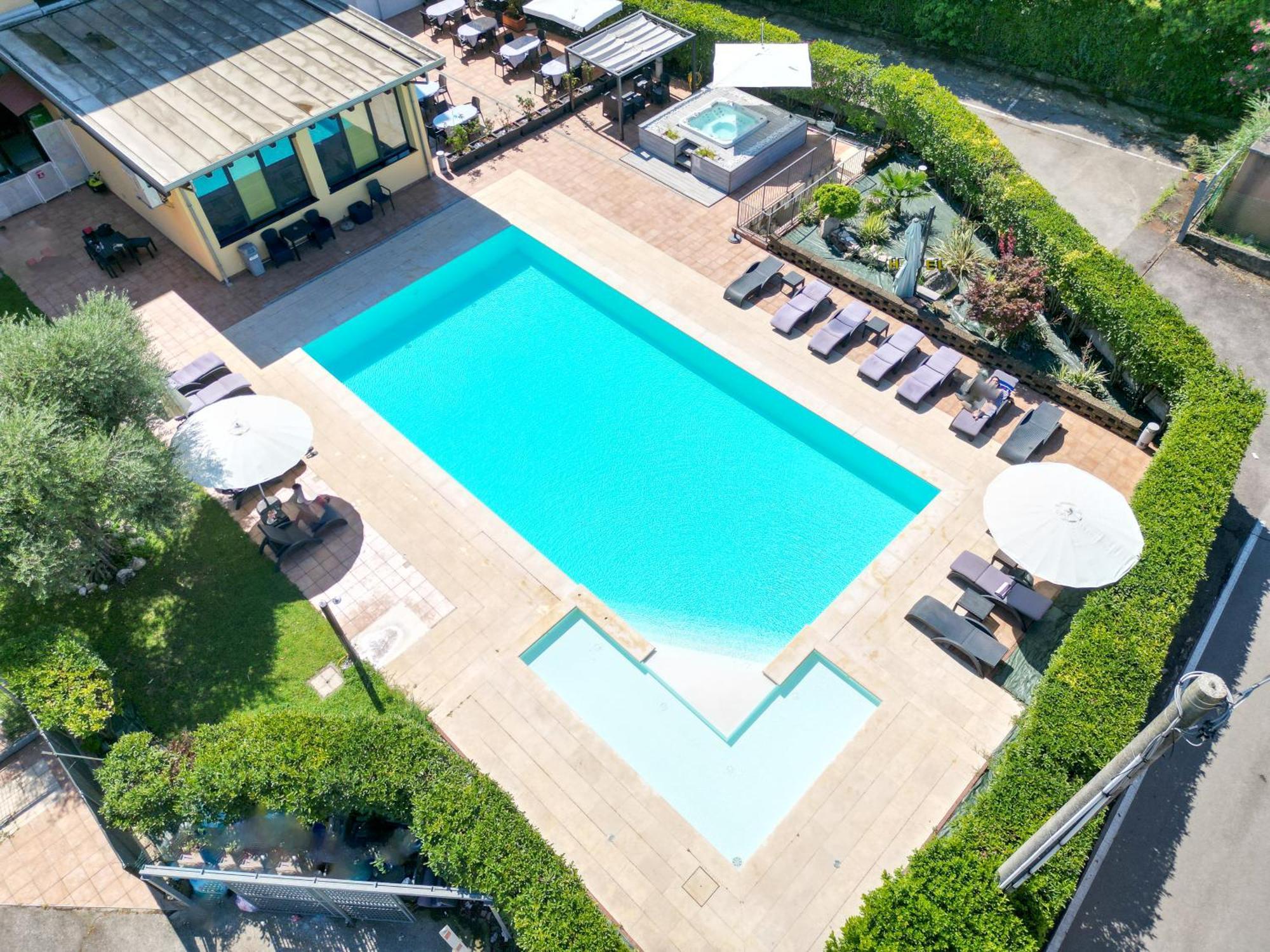 Hotel La Rocca Nogarole Rocca Eksteriør billede